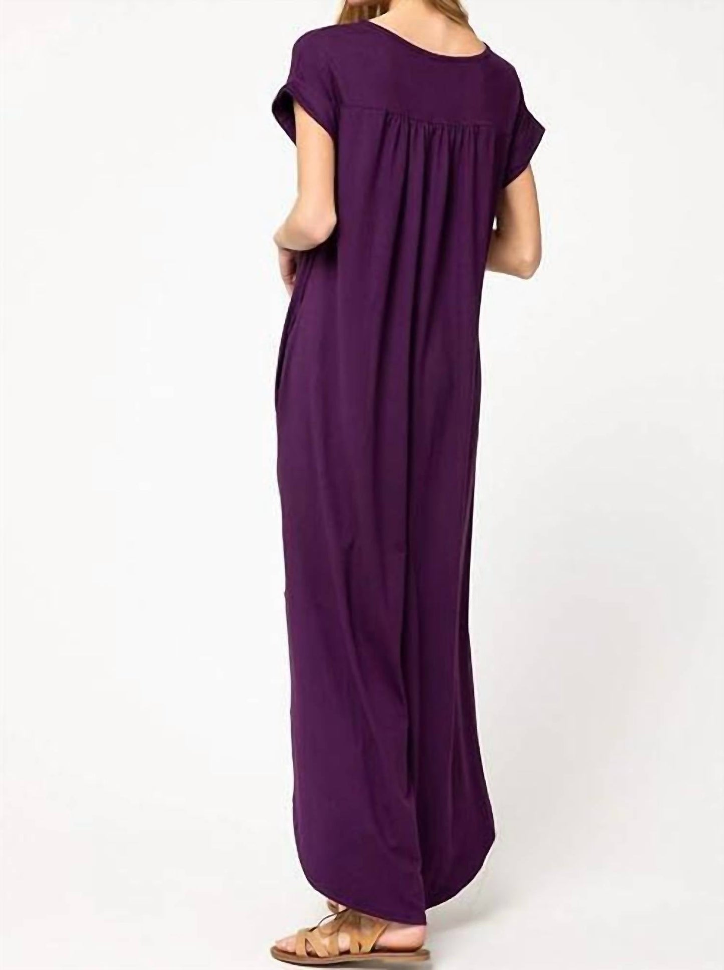 Entro - Curvy Exlusive Knit Maxi Dress