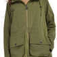 Barbour Maara Waterproof Jacket in Olive Tree , Size 14 Us
