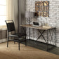 Jodie Console Table Rustic Oak / Antique Black