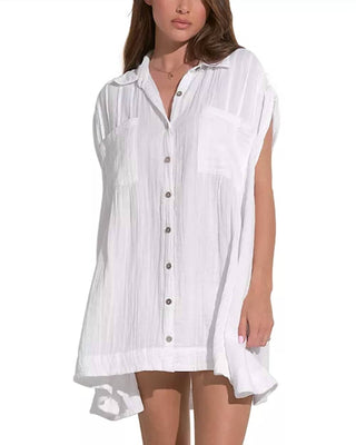 Elan - Sleeveless Gauze Dress