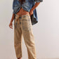 Free People - Moxie Low Slung Pull On Barrel Pants