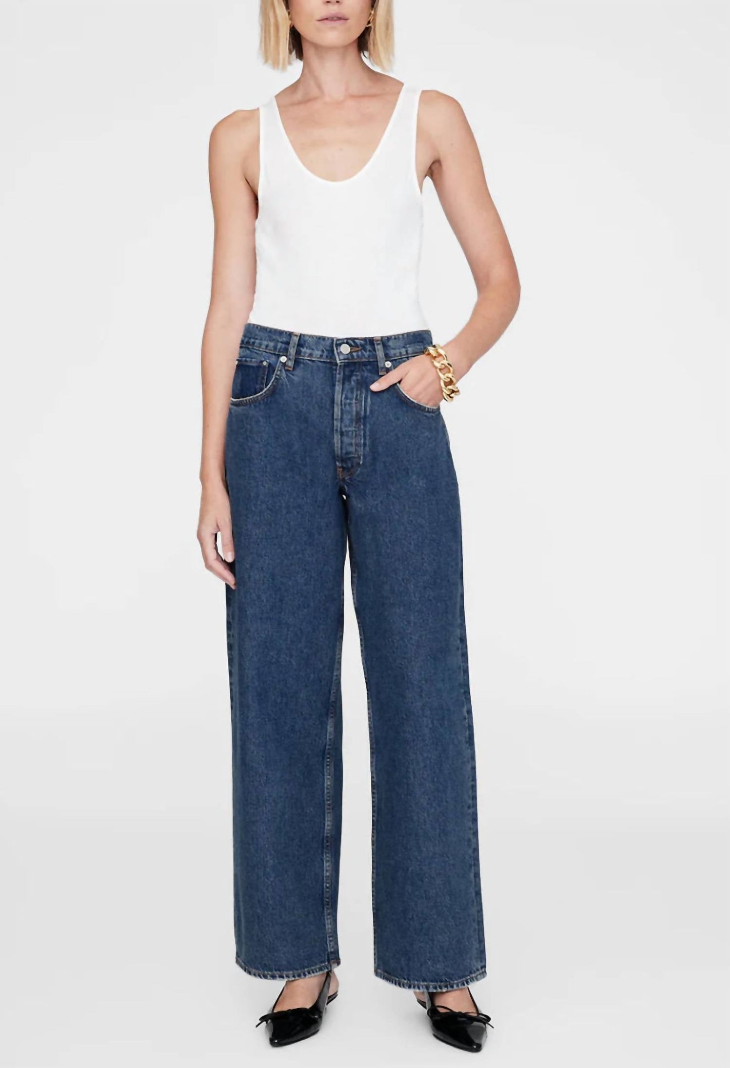 Anine Bing - Manon Wide Leg Jean
