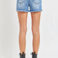 Risen - Arty High Rise Denim Shorts