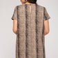 She + Sky - Faux Suede Shift Dress