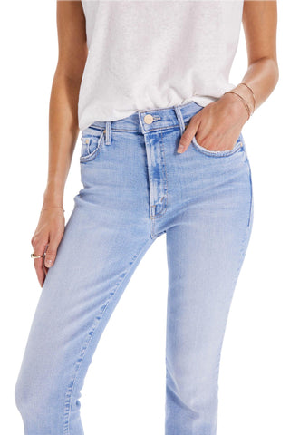 Mother - Insider Crop Step Fray Jean