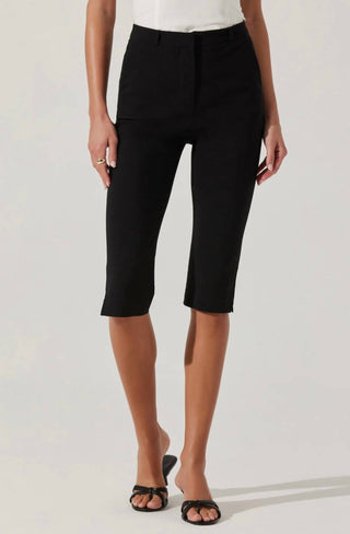 Astr - Cardin Slim Fit Capri Pants