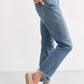 Agolde - CIGARETTE MID-RISE STRAIGHT LEG JEAN
