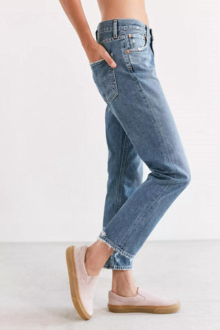 Agolde - CIGARETTE MID-RISE STRAIGHT LEG JEAN