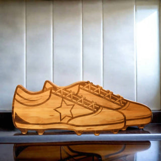 Creative Gifts International - Golf Shoes Wood Board - 7.5" x 18"