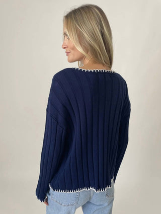 Six/Fifty - Northport Stitch Seams Sweater