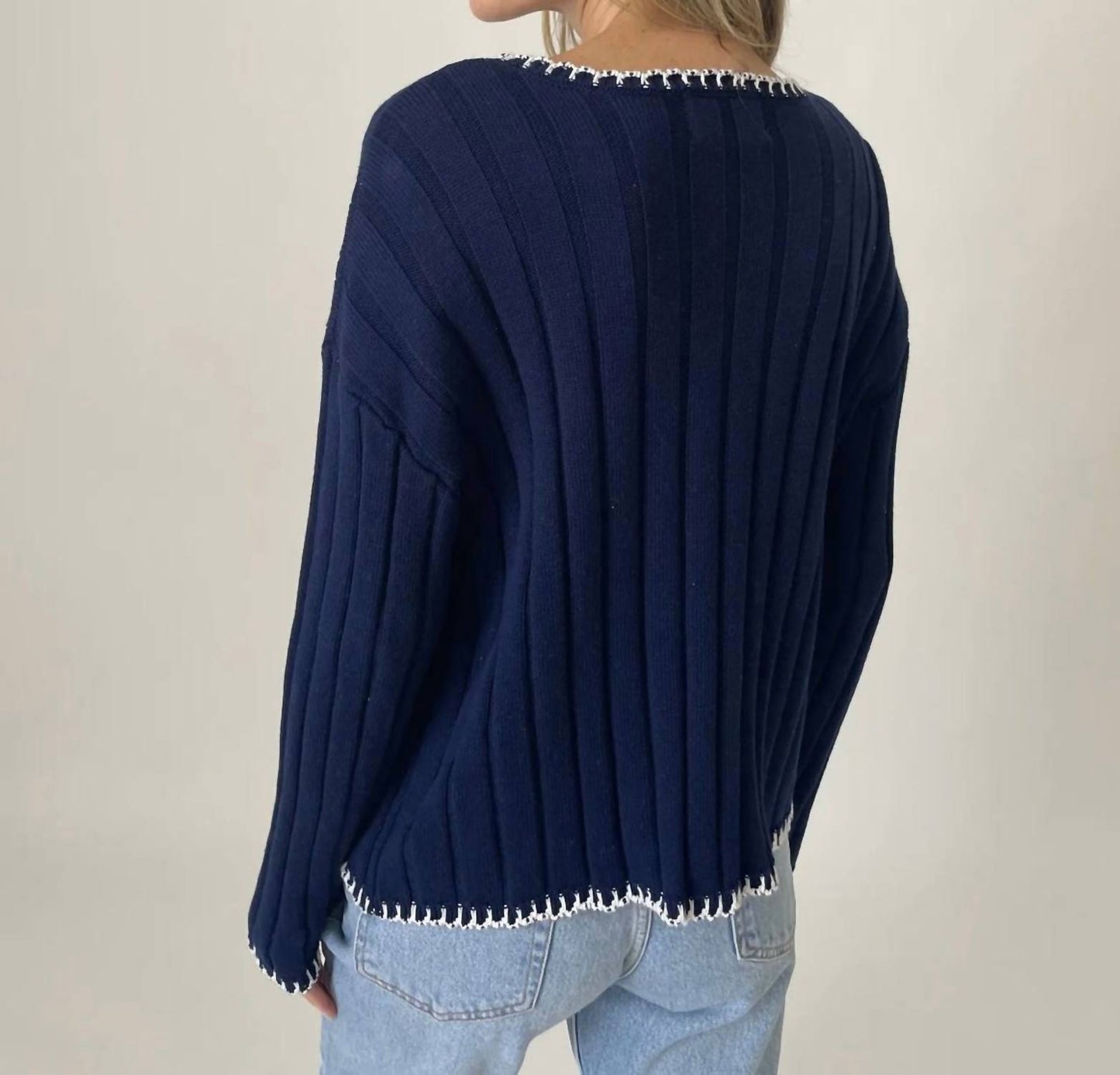 Six/Fifty - Northport Stitch Seams Sweater