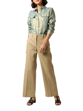 Ann Mashburn - Safari Foil Printed Shirt