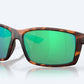 Costa Del Mar - Reefton Matte Retro Tortoise Sunglasses