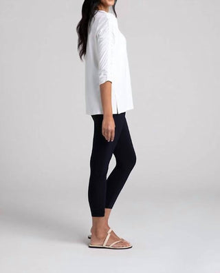 Sympli - Revelry With Rushed Sleeve Top