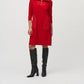 Joseph Ribkoff - Zip High Neck 3/4 Sleeve Shift Dress