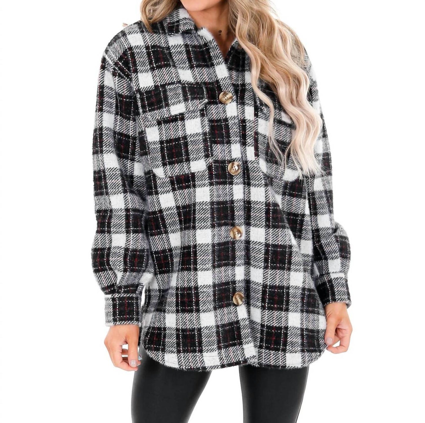 Z Supply - PLAID TUCKER JACKET