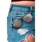 Julia Rose - Kay High Quality Unisex Aviator Sunglasses