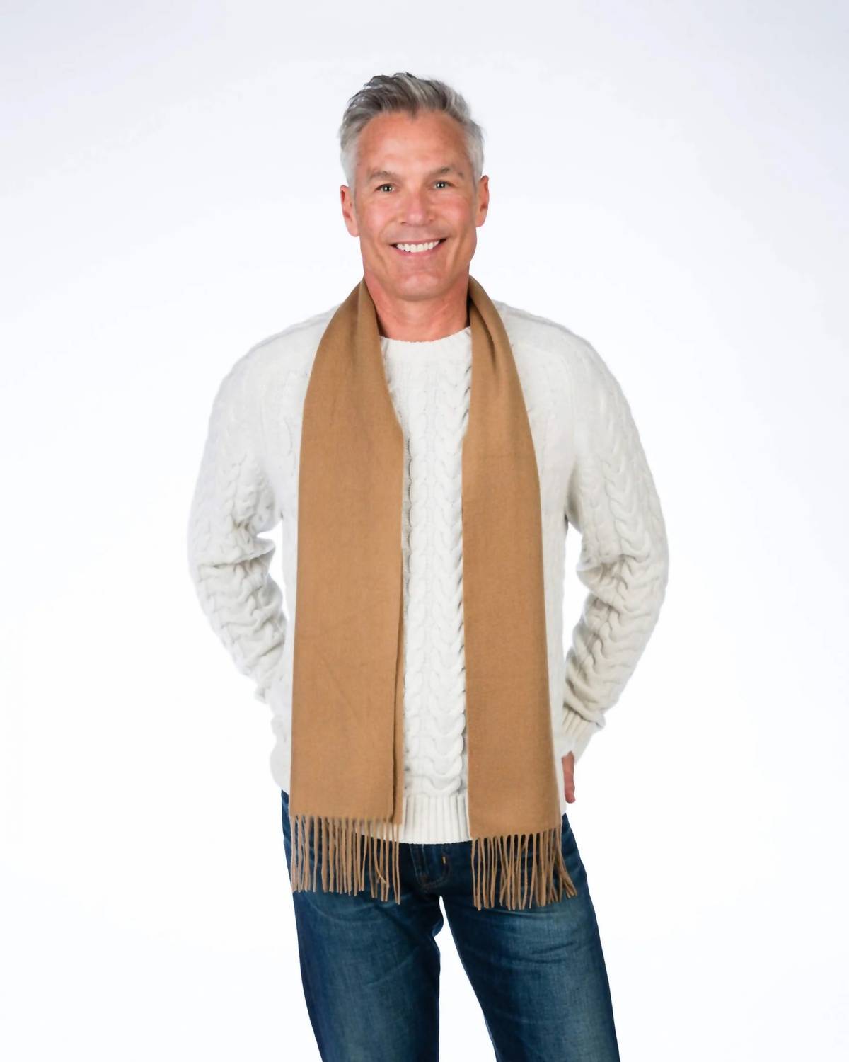 Alashan Cashmere - Unisex Douglas Anthony Cashmere Blend Scarf