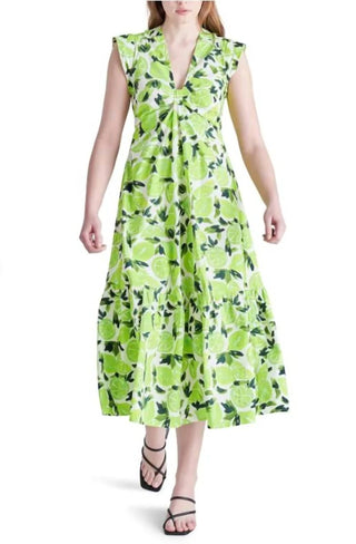 Steve Madden - Amanda Lime Print Dress