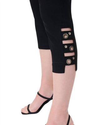 Joseph Ribkoff - Grommets Microfiber Pants