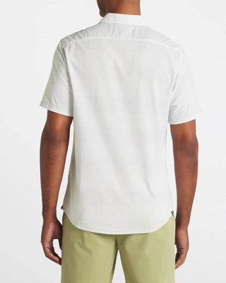 Flags & Anthem - Monroe Short Sleeve Dobby Stripe Woven Shirt