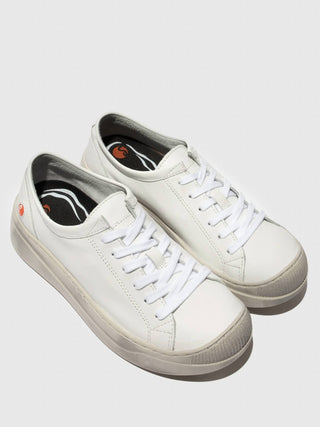 Softinos - Women's Lace-up Leather Shoes