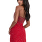 Ashleylauren - Strapless Cocktail Dress