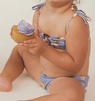 Montce - Girl's Mini Tori Bandeau and Lulu Bikini Set