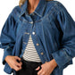 Aaron & Amber - Pleated Jacket