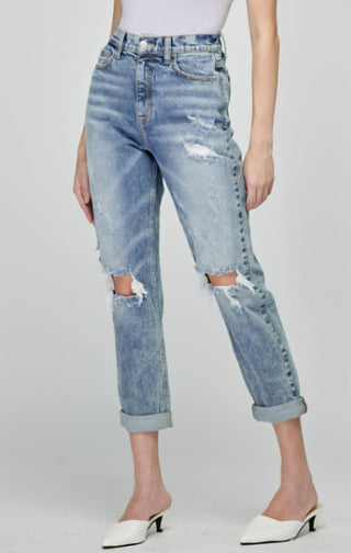 Cello - Tommy High Rise Crop Jean
