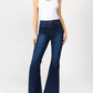 American Bazi - Chic Side Slit Flare Jeans