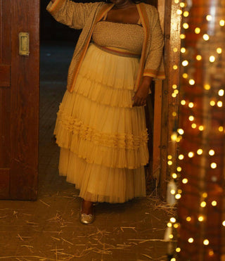 -Bl^Nk- - Bleona Long Sleeve Coverup - Plus