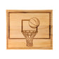Creative Gifts International - Basketball Backboard Wood Board