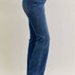 Judy Blue - Mid Rise Trouser Bootcut Tummy Control & Welt Pockets Jeans