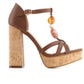 Andrea - Women's High Heel Sandals With Ornamental Stones