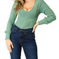 Basic Bae - Chic Scoop Neck Long Sleeve Top