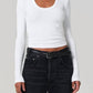 Citizens Of Humanity - Mara U-neck Long Sleeve Tee