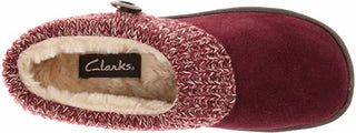 Clarks - Women's Sweater Collar Clog Slippers