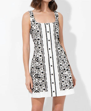 Adelyn Rae - Kya Floral Embroidered Mini Dress