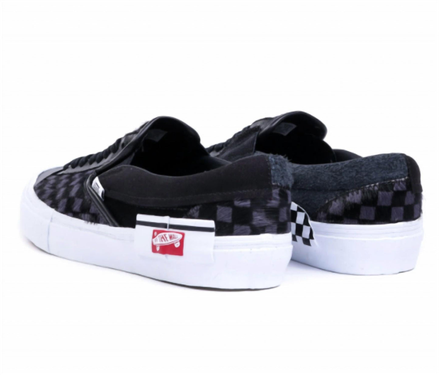 Vans - MEN'S U SLIP ON CAP LX PONY HAIR SHOES