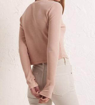 Z Supply - Ciana Cropped Waffle Top