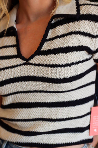 Steve Madden - Brayden Striped Sweater