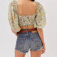 For Love & Lemons - Riley Puff Sleeves Top
