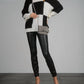 Elan - Checkerboard Crewneck Sweater