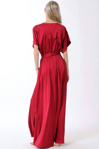 Aakaa - Maxi Dress With Dolman Sleeves