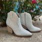 Very G - Stroke Of Midnight Rhinestone Booties