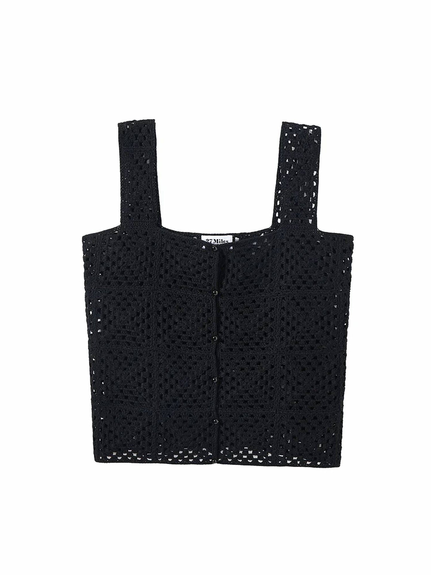 27 Miles Malibu - Lilyana Crochet Top