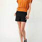 Glam - Kate Jersey Cap Sleeve Top