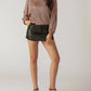 Flying Tomato - Sequin Long Sleeve Top