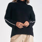 Elan - Mockneck Stitch Sweater